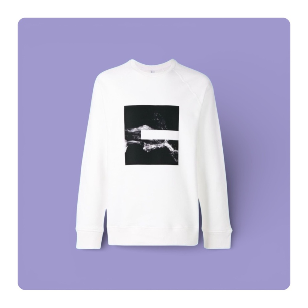 ★ Neil Barrett Slim Fit Crewneck Sweatshirt - White ★